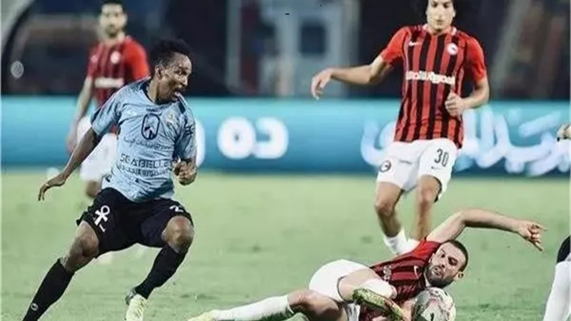 التعادل السلبي عنوان الشوط الأول لمباراة المحلة وفيوتشر