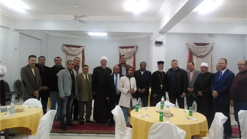 كنيسة الملاك ميخائيل بالعاشر تنظم افطار رمضاني