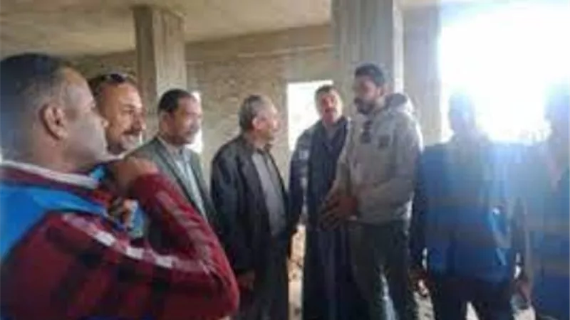 رئيس مركز ابوقرقاص يتابع نسب تنفيذ المشروعات بقرية بنى عبيد