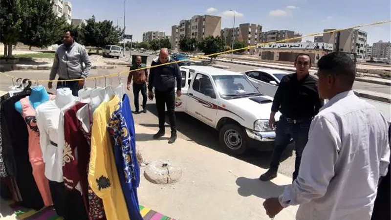 جهاز الشروق يحرر 9 محاضر ويشن حملة على مخالفات البناء والإشغالات