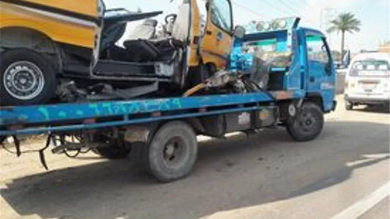 ننشر أسماء ضحايا حادث تصادم ميكروباص مع سيارة نقل بالإسماعيلية