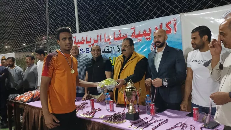 ختام دورى حزب الشعب الجمهورى فى كرة القدم بسفاجا