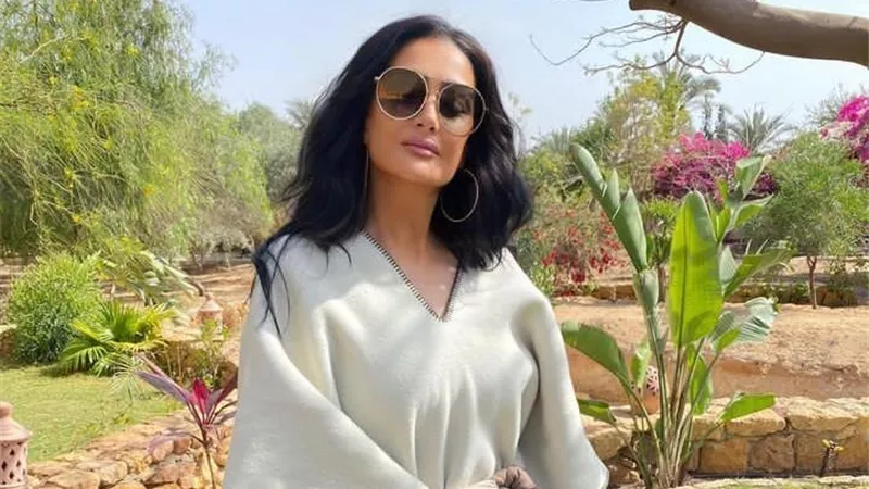 غادة عبدالرازق تشارك جمهورها أحدث ظهور من مسلسها 