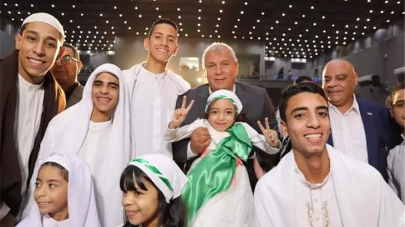 الزملّوط يشهد أُمسية الليلة المحمدية وتكريم قطاع التعليم