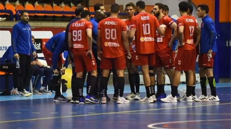 رجال يد الأهلي يواجه سبورتنج في نهائي كأس مصر
