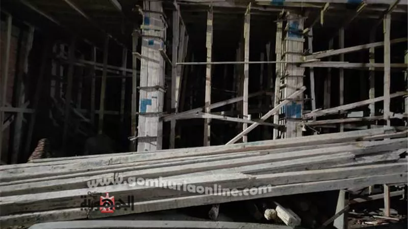 استجابة لشكوى أحد المواطنين..ازالة مخالفة تعدى بالبناء بالدقهلية
