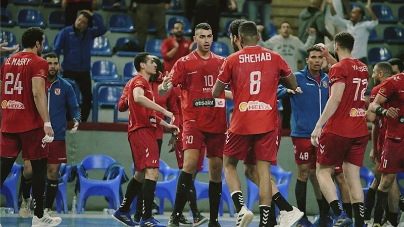 الأهلى يحصد كأس مصر لكرة اليد بعد الفوز على سبورتنج 32 - 22