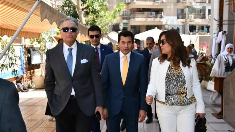 وزير الشباب يشهد احتفالات الطائفة الإنجيلية بعيد القيامة المجيد