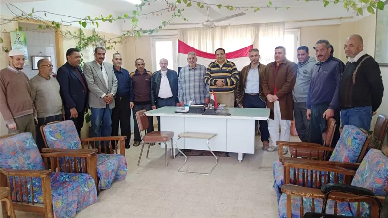 مدير زراعة دمياط يتابع محاصيل القمح بفارسكور وكفرسعد