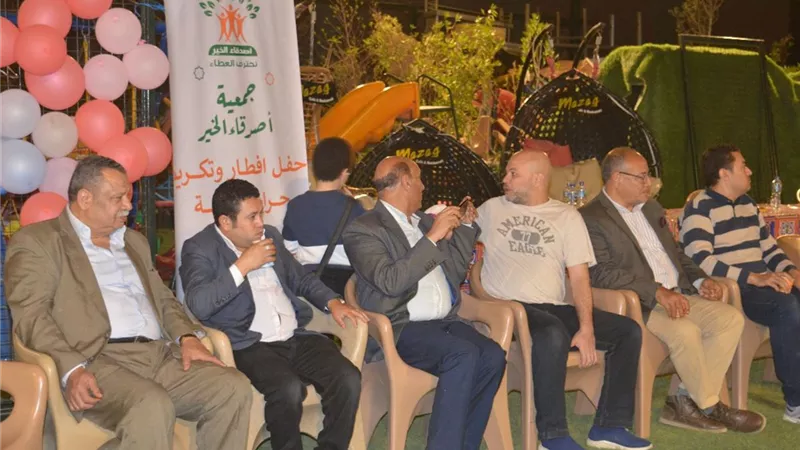 خلال حفل الإفطار السنوي بالفيوم 