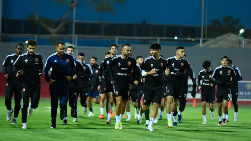 الاهلى يستعد بقوة لمواجهة سموحة.. غدا