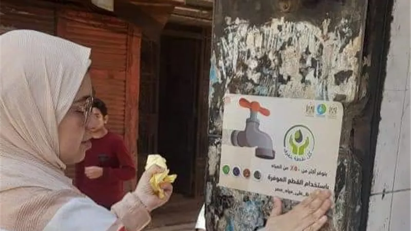 مياه الشرب بالجيزة تناشد المواطنين بترشيد استهلاك المياه