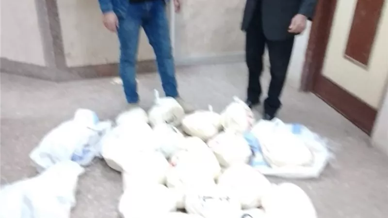 التحفظ على 100كيلو زبدة غير صالحة للإستخدام فى حمله بأهناسيا