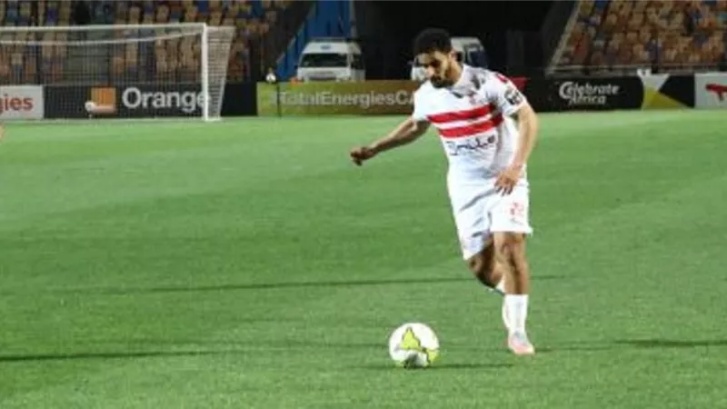 عبدالله جمعة ينتظم في تدريبات الزمالك بعد تعافيه من الاصابة