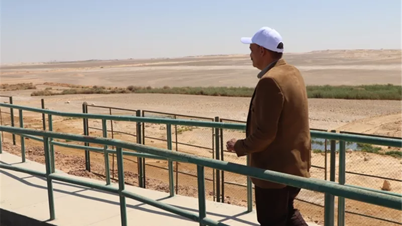 تفقد رئيس مياه أسيوط لمحطة معالجة الصرف الصحي