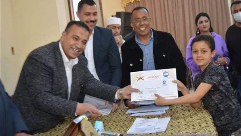 تكريم الفائزين بمسابقة مستقبل وطن الإسماعيلية لحفظ القرآن الكريم