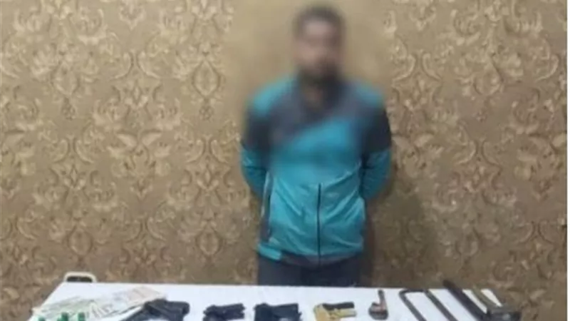 ضبط ورشة لتصنيع الأسلحة النارية بالبحيرة