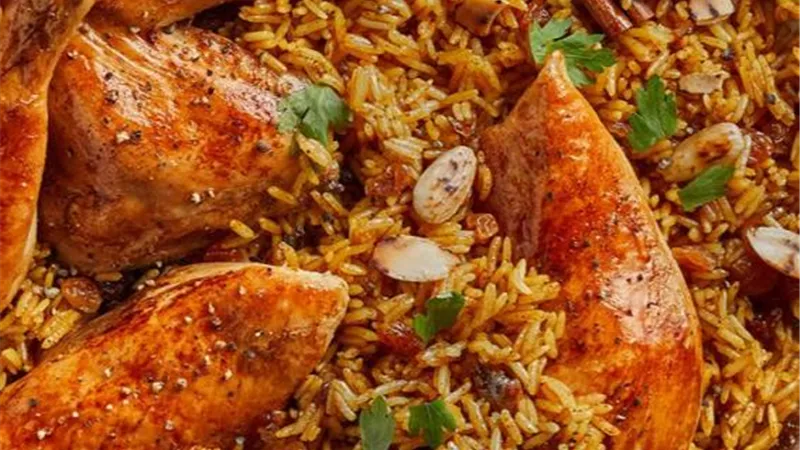 كبسة الدجاج على سفرة رمضان بطعم شهى وبخطوات سهلة