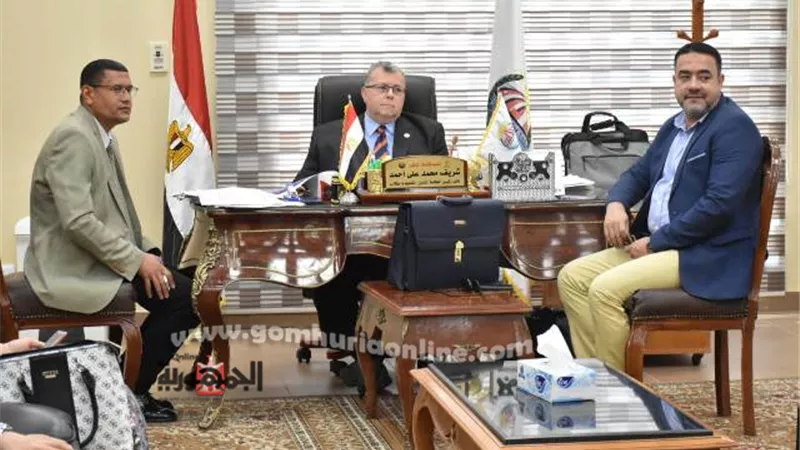 الدكتور شريف محمد على يترأس المجلس الشهرى لشئون التعليم والطلاب