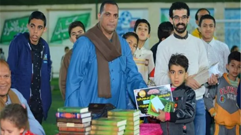 تسليم جوائز مسابقة القرآن الكريم بمركز شباب الأحراز القليوبية