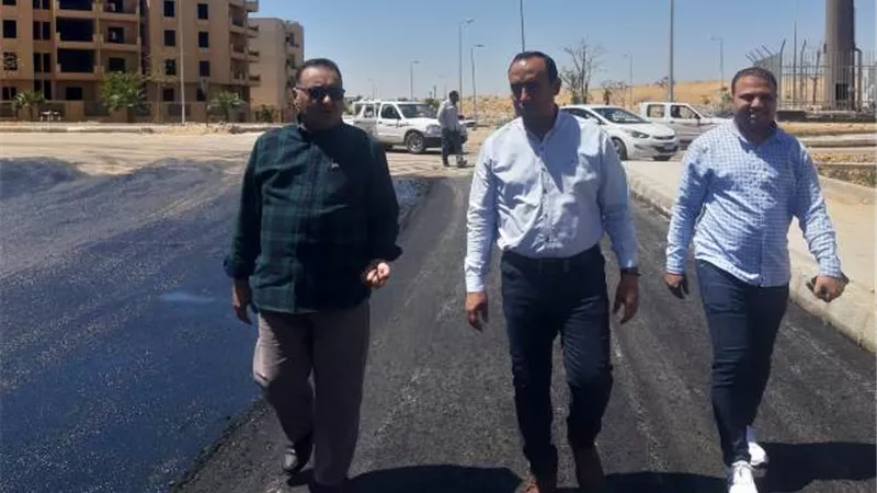 جهاز الشروق يعلن عن إنتهاء أهم أحدث الطرق الداخلية بالمدينة.. صور
