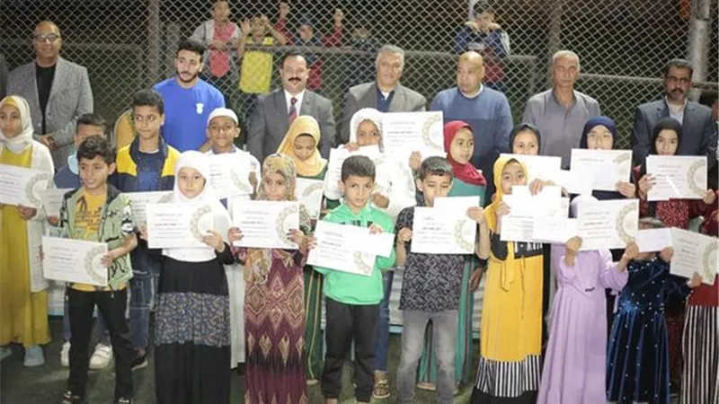 تكريم حفظة القرآن الكريم بالسحارة في الإسماعيلية