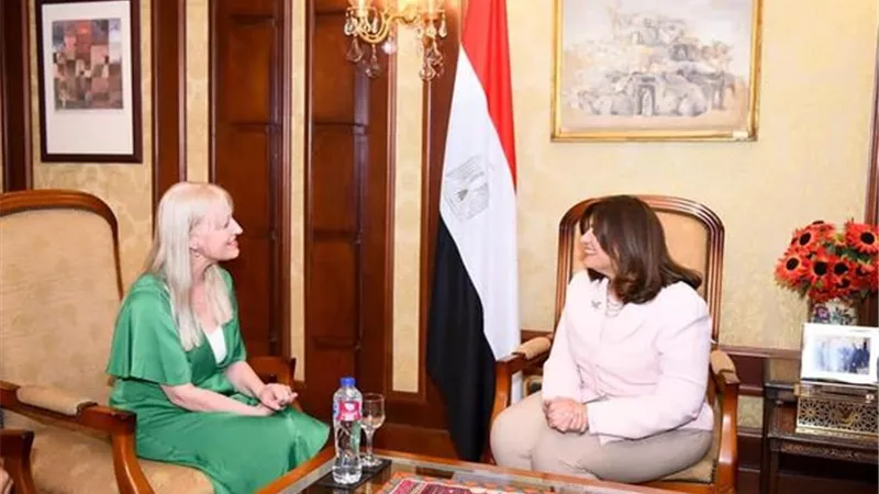 سها جندي: العلاقات المصرية الأيرلندية متميزة وهناك فرص لتعزيزها
