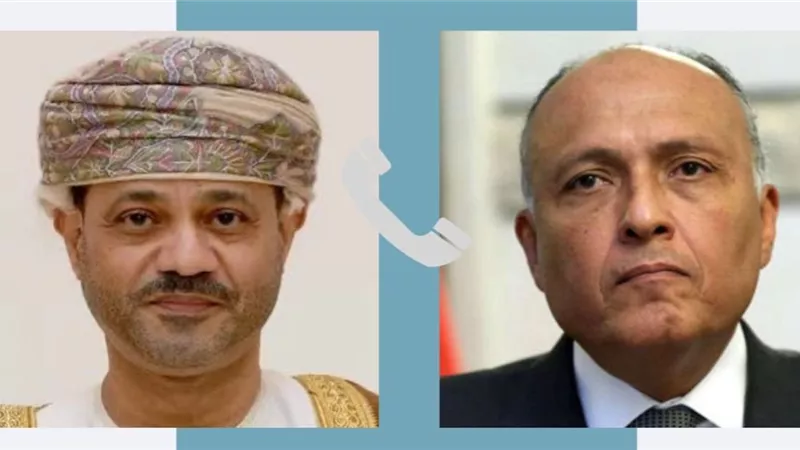 وزير الخارجية يتلقى اتصالاً هاتفيا من نظيره العماني