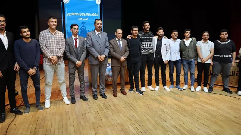 الحاسبات والهندسة والزراعة أوائل مسابقة العباقرة بجامعة القناة