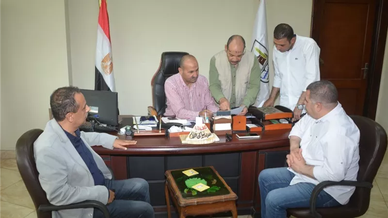 البدء فى أنشاء المسجد الجامع ببنى سويف