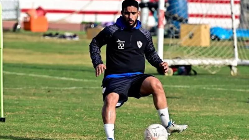 مران الزمالك: عبد الله جمعة يؤدي تدريبات تأهيلية في الجيمانيزيوم