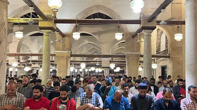 الجامع الأزهر يختم القرآن في ليلة التاسع والعشرين