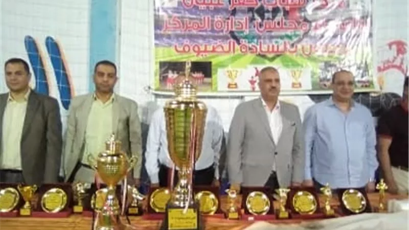 الصبروط يشهد نهائى الدورة الرمضانية لكرة القدم بـ