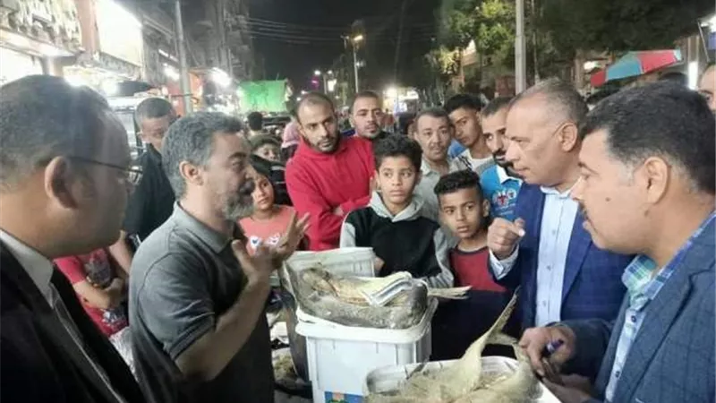تحرير مخالفات تموينية متنوعة خلال حملات رقابية بالمنيا