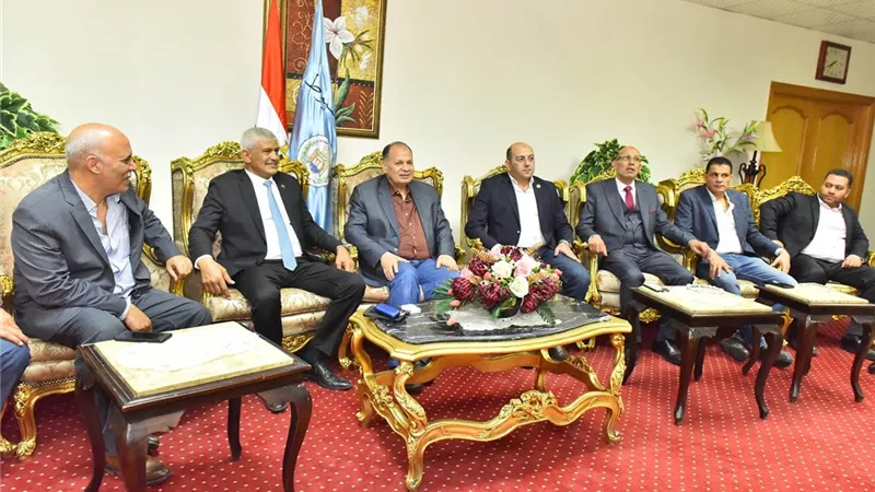 محافظ أسيوط يلتقى أمين تنظيم حزب حماة الوطن