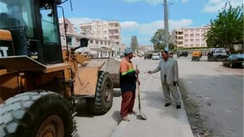 تكثيف أعمال النظافة ورفع الإشغالات بمحيط المساجد بالشرقية