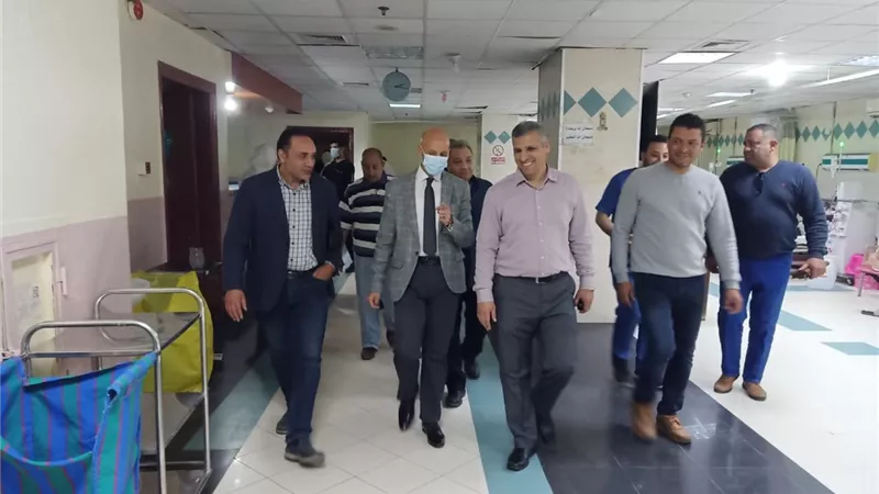 مسعود يتابع رفع درجة الاستعداد القصوى بمستشفى الأحرار بالزقازيق