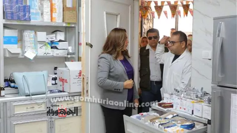 محافظ دمياط تتابع إستعدادات رأس البر لاستقبال عيد الفطر