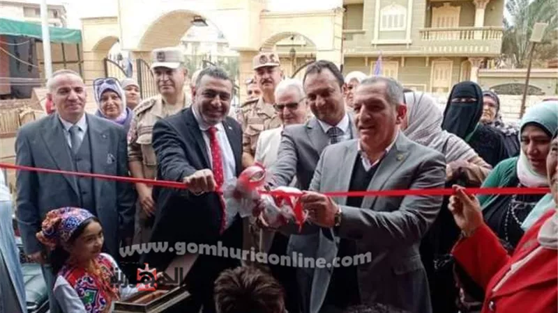 إفتتاح معرض الأنشطة التربوية بدمياط الجديدة