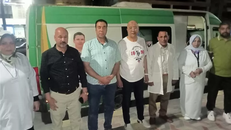 ٣ تمركزات طبيه متنقله خلال العيد ببنى سويف