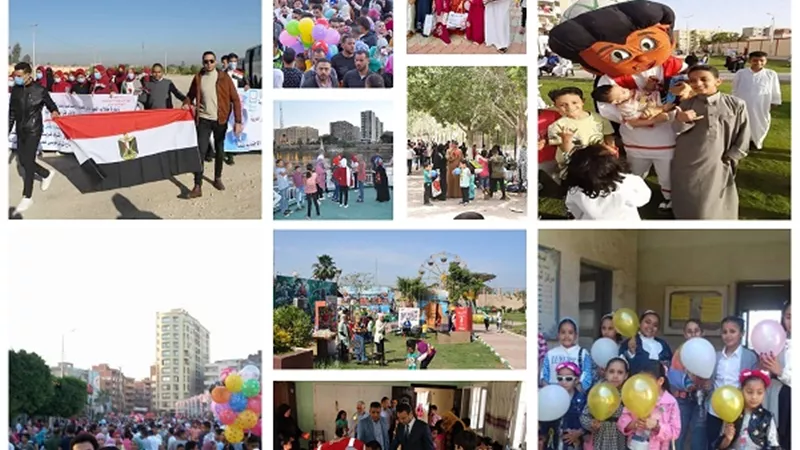 العيد.. أجواء رائعة وشمس ساطعة
