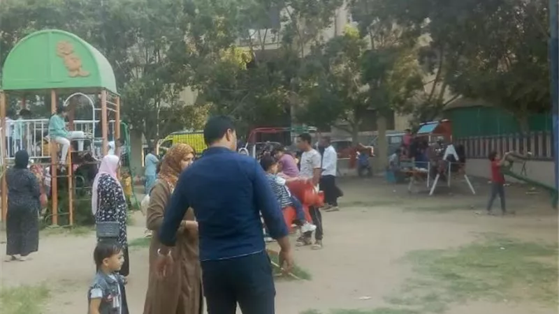إقبال متزايد على حديقة الحيوان بالزقازيق