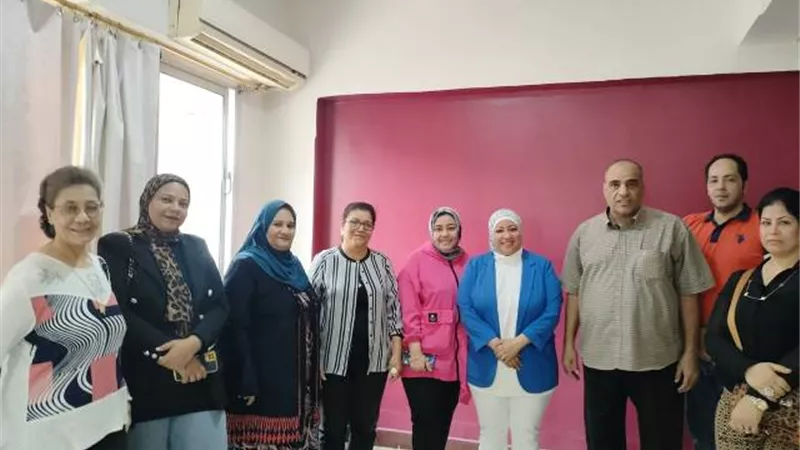 الشعب الجمهورى بقنا يهنئ نزلاء دور الأيتام والمسنين بعيد الفطر