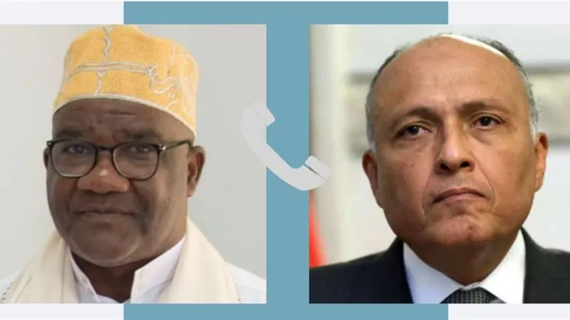 وزير الخارجية ونظيره القمري يعربا عن قلقهما البالغ من عدم الالتزام بالهدنة في السودان
