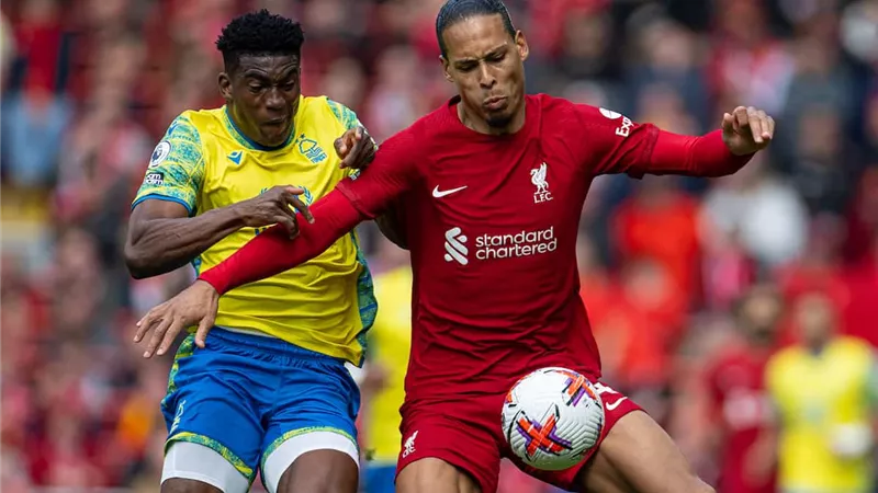 شوط أول سلبي بين ليفربول ونوتينجهام بالدوري الإنجليزي