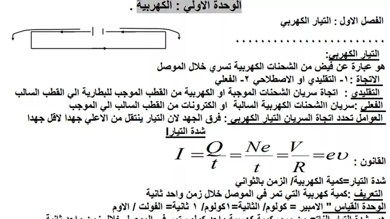 أقوى مراجعة في الفيزياء لطلاب الثانوية العامة