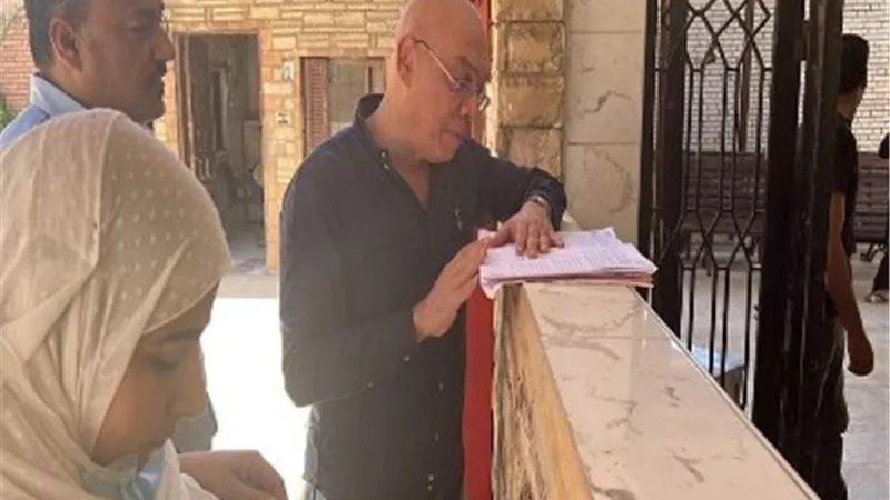 وكيل مديرية الصحة بالقليوبية يتفقد عددا من المستشفيات بالمحافظة