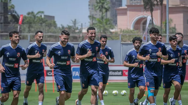 الأهلى يختتم استعدادته في القاهرة قبل السفر لمواجهة الرجاء المغرب