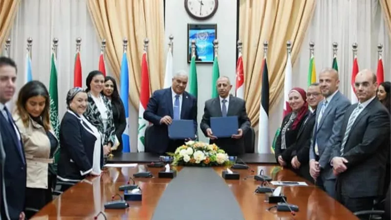 بروتوكول تعاون بين جامعة برج العرب والأكاديمية العربية للعلوم