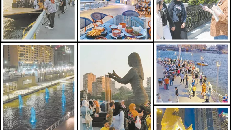 ممشي أهل مصر.. قبلة الأسر للاستمتاع والتنزه